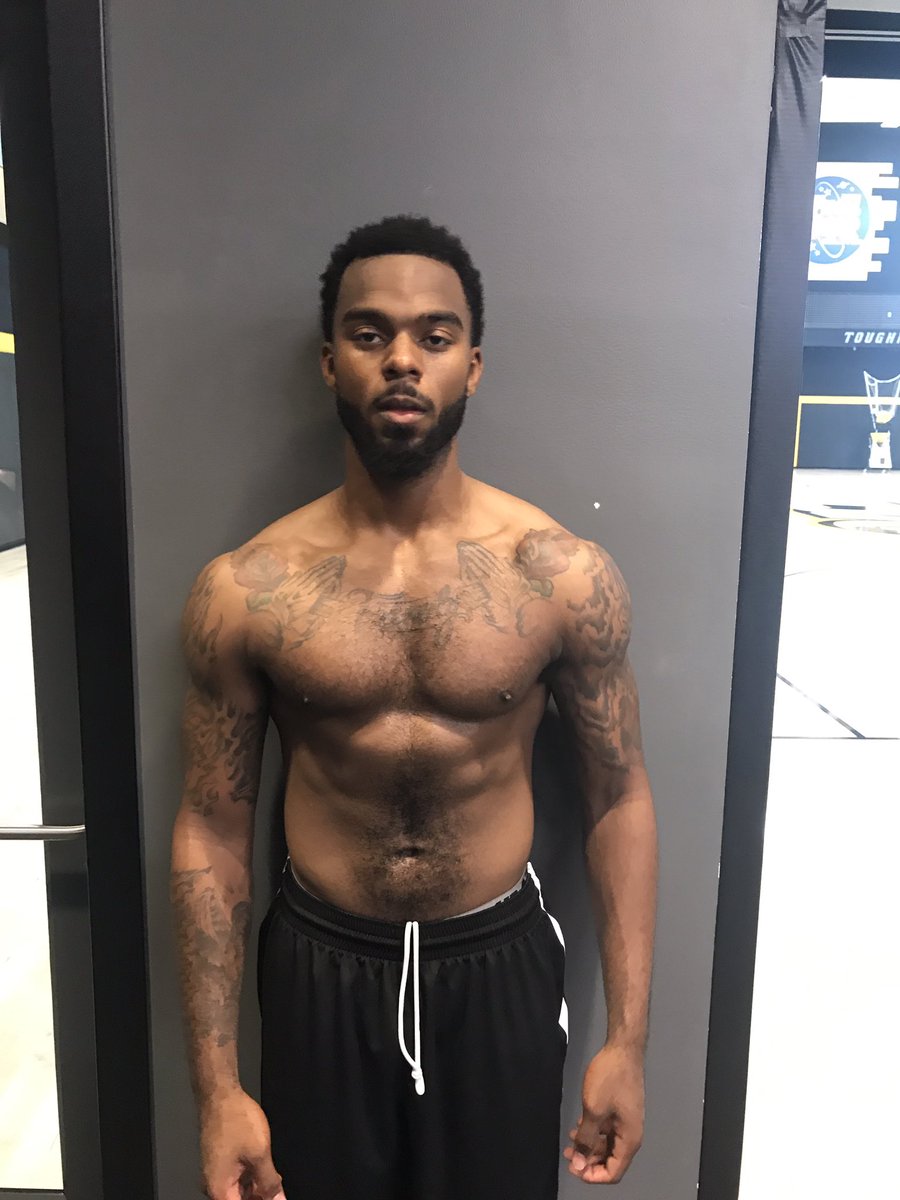 Don4Brown's tweet photo. @MSimms_  worked hard for his first 8 weeks as a #Ram! Lost 3% body fat with 3% more to go. #RamNation #TeamTakeFlight #JumpOnTopTheRim https://t.co/sONKgLfFjs