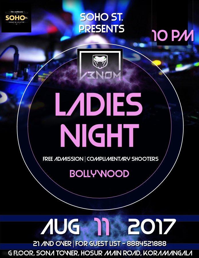 Soho_St_'s tweet photo. For Guestlist +91 8884521888
#FreeAdmission #BangaloreNightLife#BangaloreClubbing #BollywoodNights #SohoStreet#ComplimentaryShooters

￼ https://t.co/QkNk6w46cA