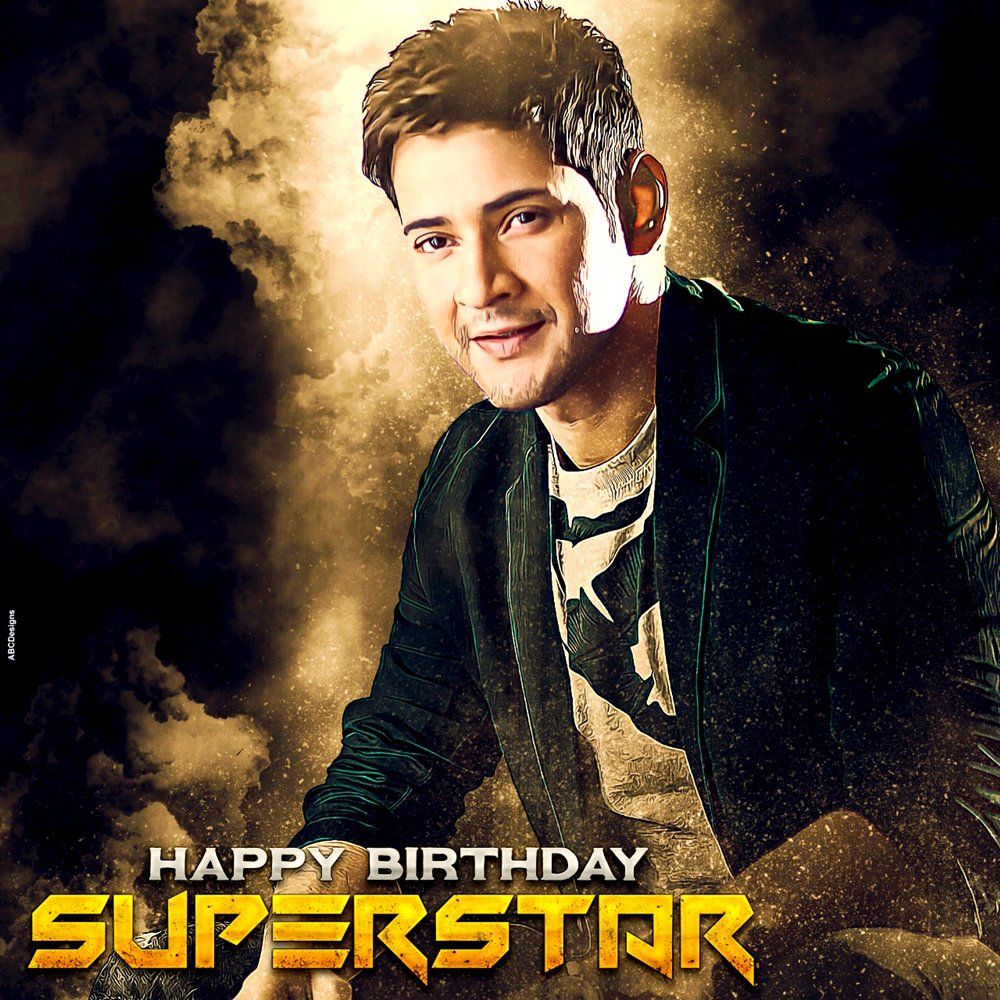 Happy birthday Super Star Prince Mahesh Babu       