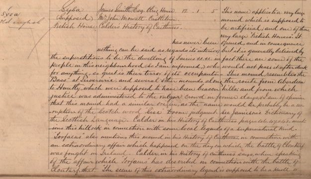 "The people in the neighbourhood would not pass after dark, so great is their terror" #folklorethursday 
scotlandsplaces.gov.uk/digital-volume…