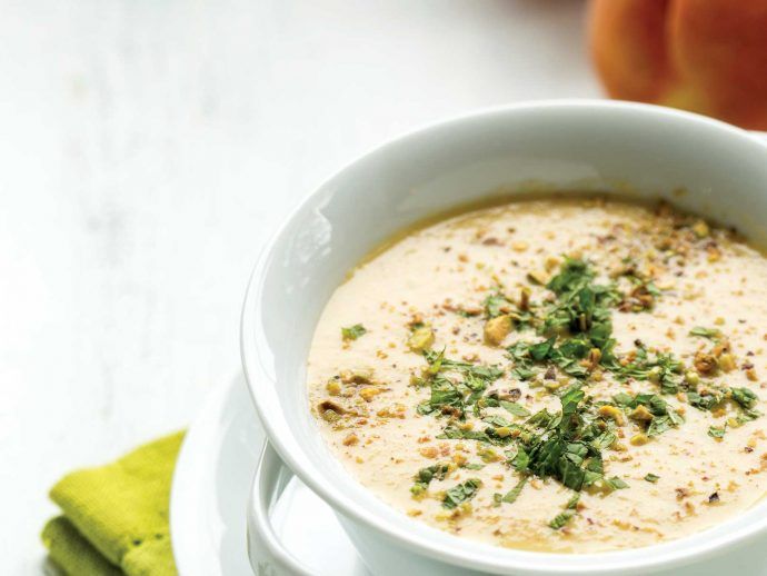 DYK August is peach month? We love <a href="/aliveHealth/">alive Canada</a> lineup of savoury peach dishes, like their Chilled Peach Kefir Soup buff.ly/2tNBiJx