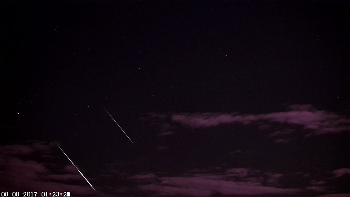 starvisor's tweet photo. #Perseids 2017 is coming. Last night: https://t.co/p5mjfD2ZNF