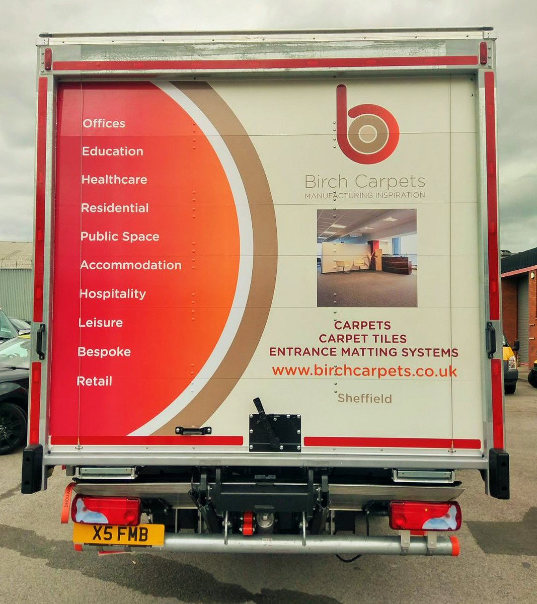 birchcarpets's tweet photo. Our lovely new vans, courtesy of @bquicksign are out in circulation. Keep an eye out for them! https://t.co/KKrngrgjnN