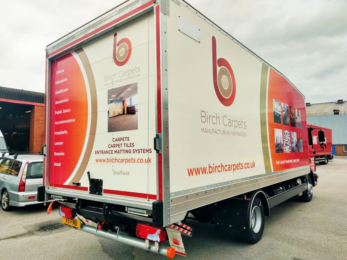 birchcarpets's tweet photo. Our lovely new vans, courtesy of @bquicksign are out in circulation. Keep an eye out for them! https://t.co/KKrngrgjnN