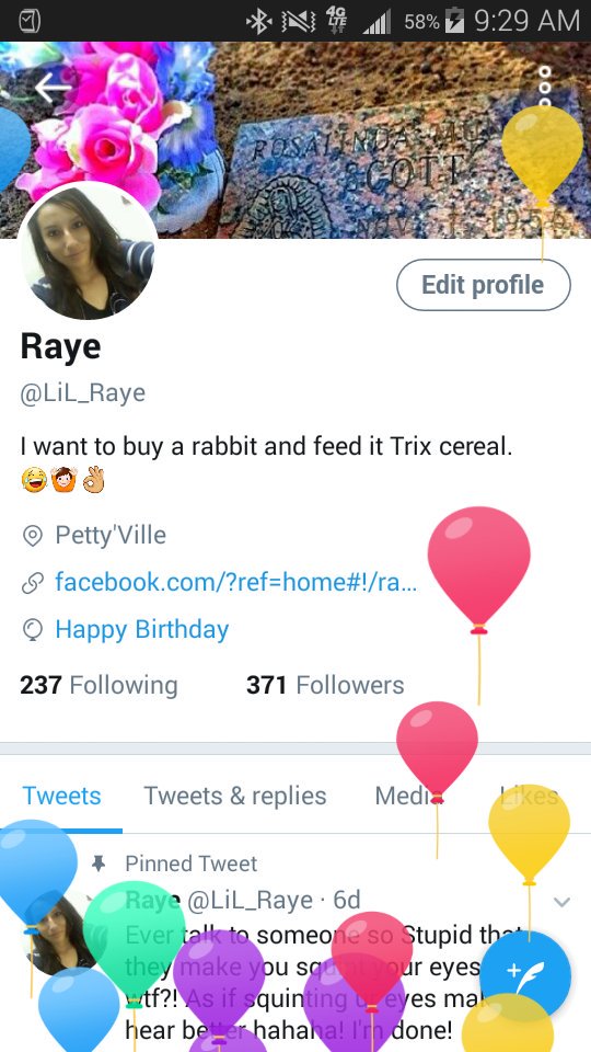 LiL_Raye's tweet photo. I love twitter lol #Ayyee #TwitterIsLit https://t.co/MKcopKKD8h