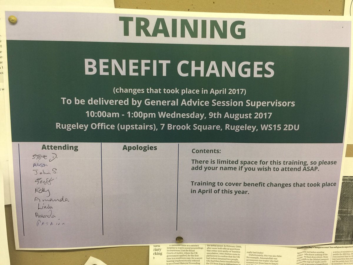 CitizensA_SSW's tweet photo. Been busy today preparing for #volunteer training tomorrow at #Rugeley #adminangels #benefits https://t.co/Krar8CW3J8