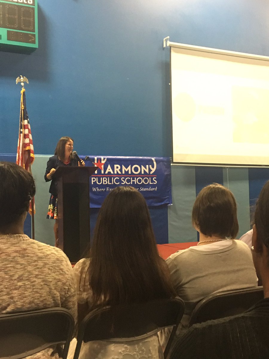 mrsjohnstonmath's tweet photo. Opening Ceremony! #HarmonyBack2School2017 #backtoschool @hpsaustin https://t.co/ZVk8jUrw2W