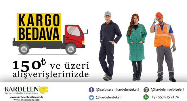 istelbisem's tweet photo. 150 TL ve üzeri alışverişlerinizde kargo bizden! #kargobedava #işteelbisem #işelbiseleri #işayakkabıları #kkd https://t.co/tkWaB9VW1h https://t.co/HmzgR7O9C4