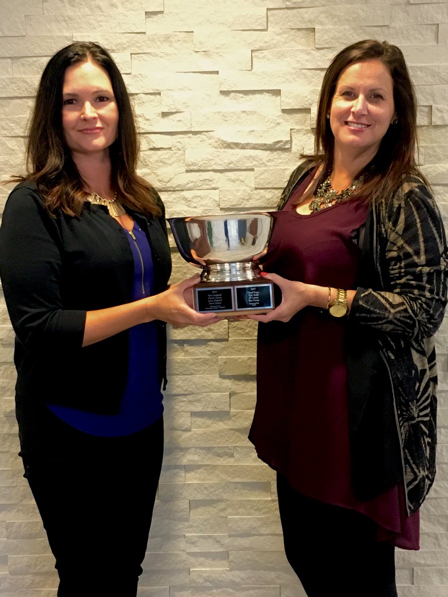 NAIOP_Utah's tweet photo. Trophy hand-off by @ccgslc. @ROConstruction took first at the #naioputah #golftournament! Congrats! #1stplacewinner #trophypresentation https://t.co/L5y3IdKU8H