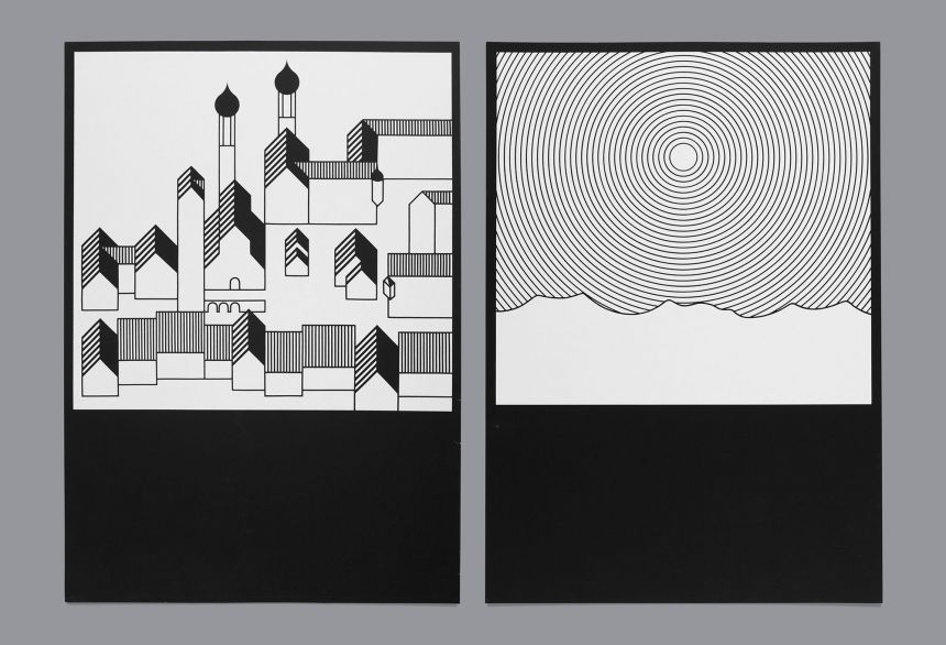 barrie_bee's tweet photo. New exhibition celebrates iconic graphic designer Otl Aicher's Isny: A town in black &amp; white https://t.co/F9dUiZz7YA https://t.co/BD56BwVKLH