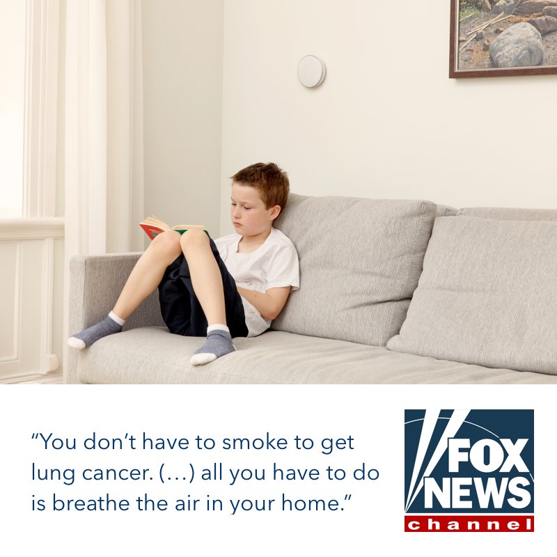 Read why <a href="/FoxNews/">Fox News</a> thinks Airthings Wave can protect your home from the invisible threat of #radon gas.  #health fxn.ws/2ukhWh0