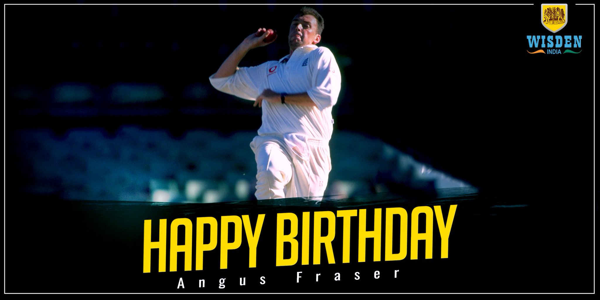 Happy Birthday to former England seamer, Angus Fraser! 