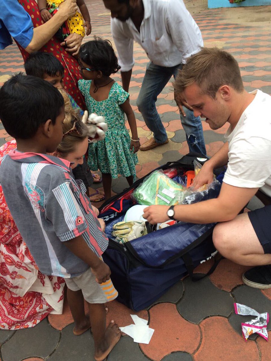 StephensonTrust's tweet photo. Latest donations making there way out to a orphanage in India. Thanks to Ben Dickinson! Laugh live learn play https://t.co/zey7jjikA5