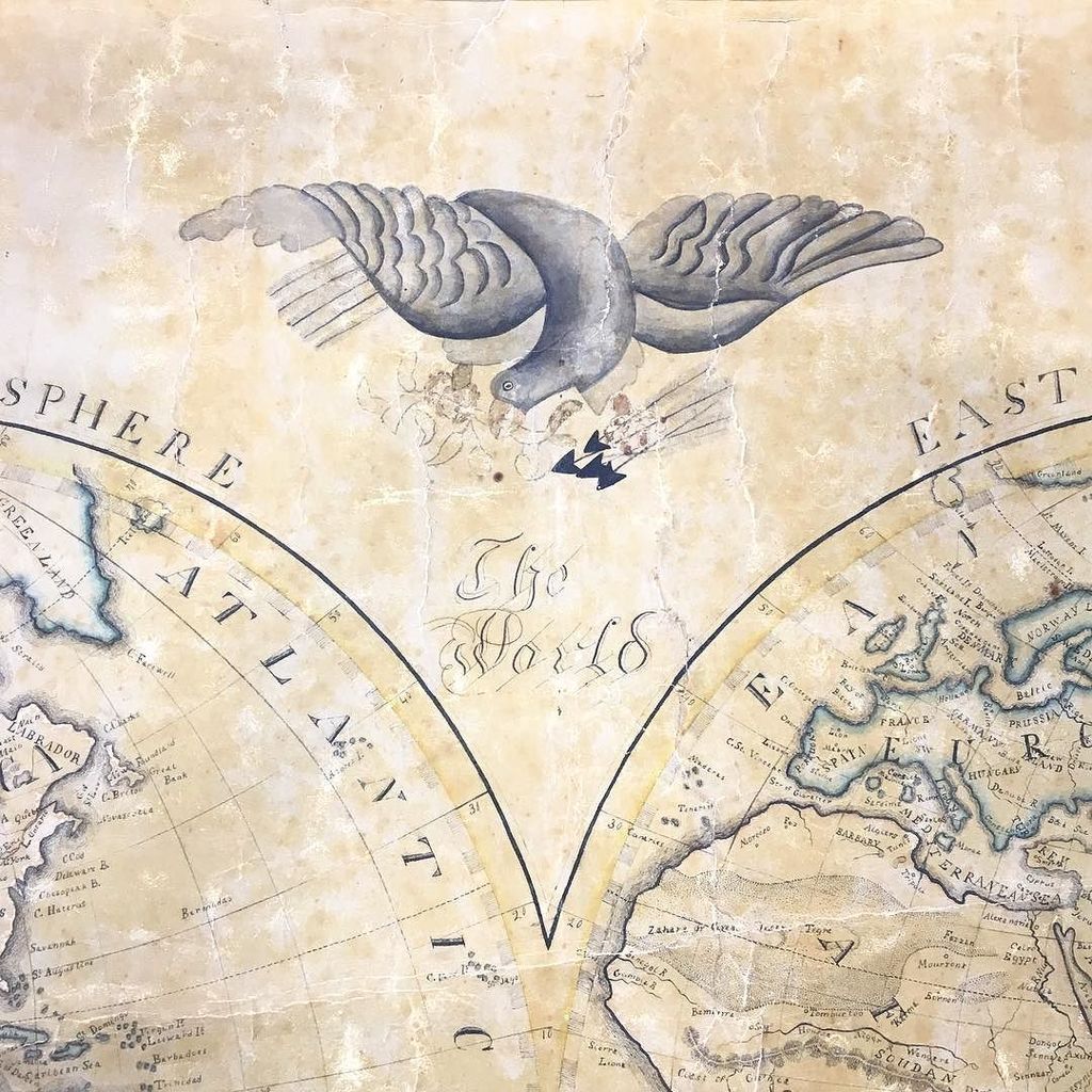rumseymapcenter's tweet photo. Map of the World / Anna M. Bullard, 1836
#davidrumseymapcollection #womeninmaps #childrensmaps #manuscriptmaps #birdsinmaps #mapsaremoretha… https://t.co/yex51kZxxd