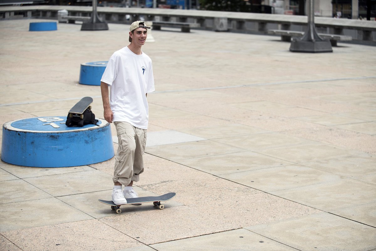 DCShoesCol's tweet photo. Para empezar esta semana te dejamos a John Shanhan en Filadelfia. Foto: Blabac https://t.co/104xYBH9ET