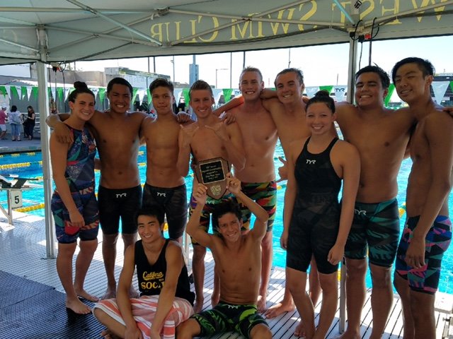 Congrats to <a href="/socalaquatics/">SOCAL AQUATICS</a> on winning Senior Regional Championship at Golden West!
Next up is Junior Nationals