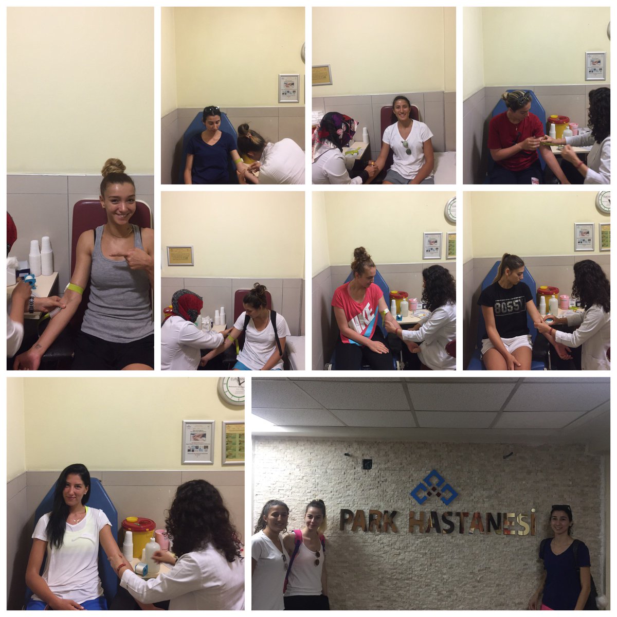 Osmaniye Gsk على تويتر Sporcularimiz Saglik Sponsorumuz Olan Ozel Osmaniye Park Hastanesi Nde Saglik Kontrolunden Gectiler