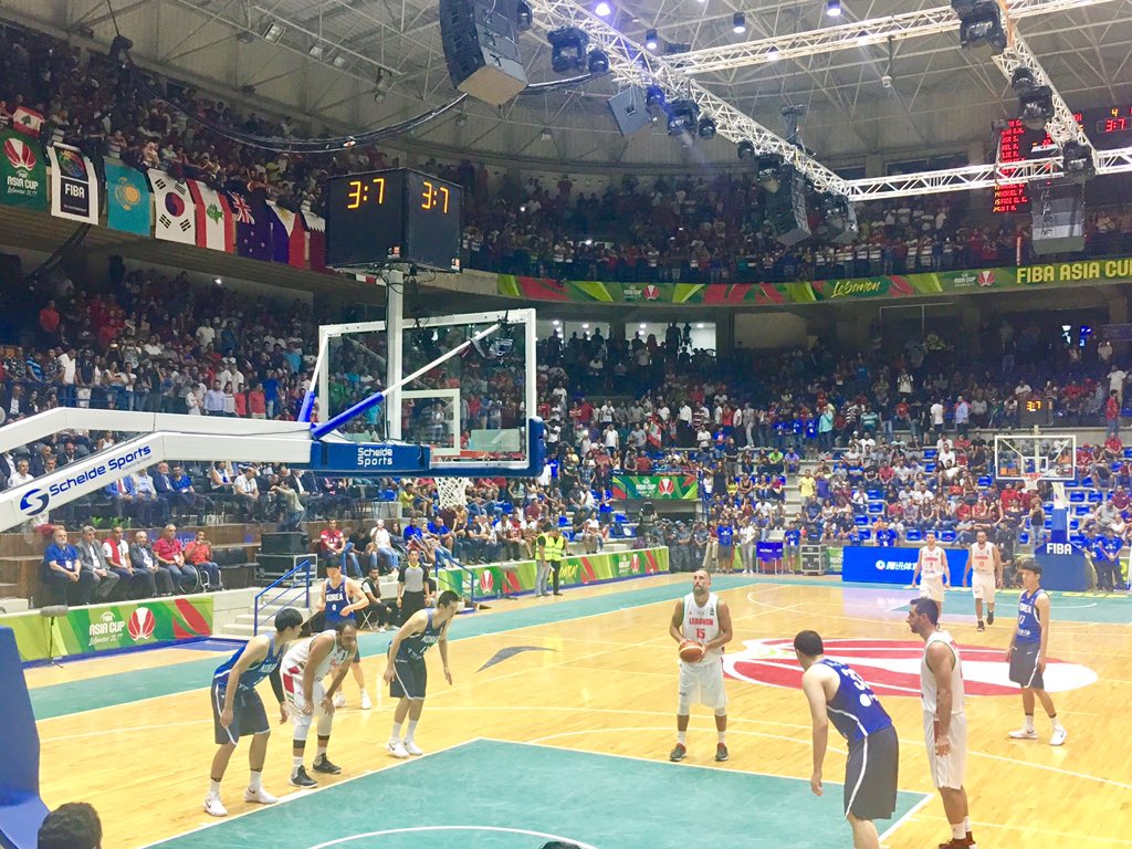FT: Lebanon 🇱🇧 72 - 66 South Korea 🇰🇷
The host nation seals the win in their opening game at #FibaAsiaCup2017