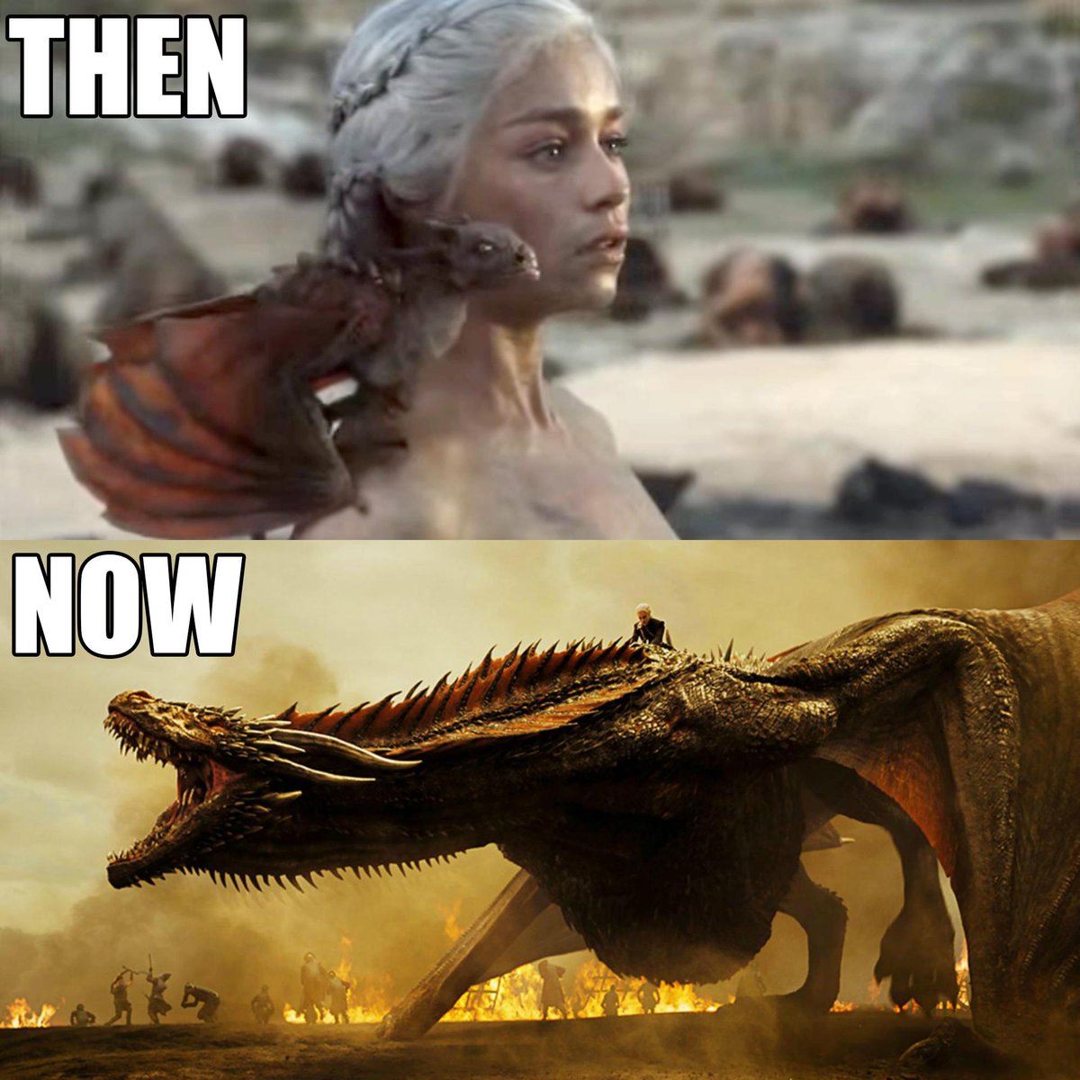 RottenTomatoes's tweet photo. Kids grow up so fast 😢 #GameOfThrones https://t.co/kCs1VWgVo6