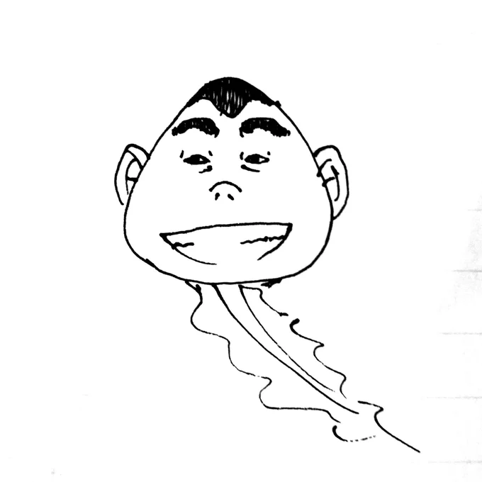 元太くんの目を変えて体をスカイフィッシュにしたらなかなかキモくなりましたのでご報告いたします。 