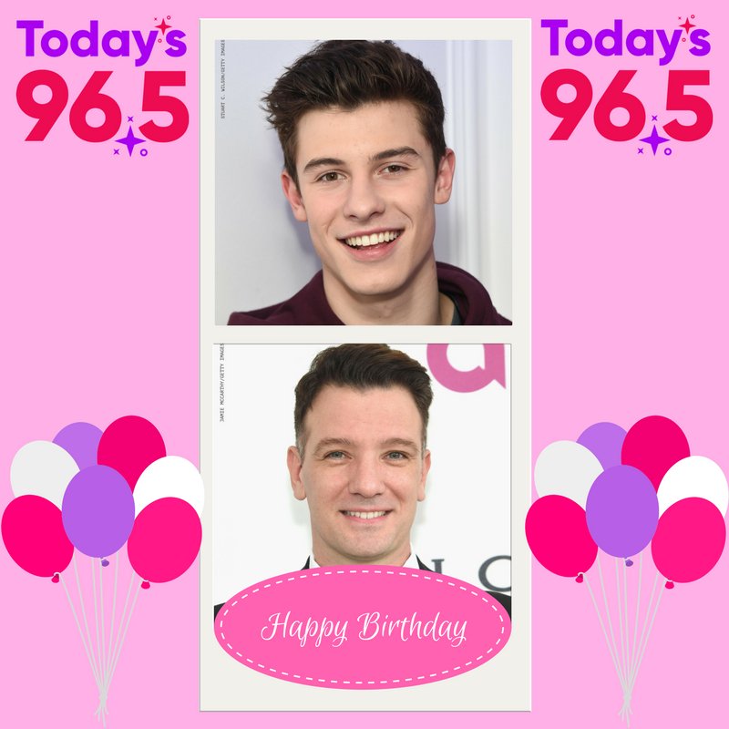 Happy Birthday to Shawn Mendes and *NSYNC\s JC Chasez! 