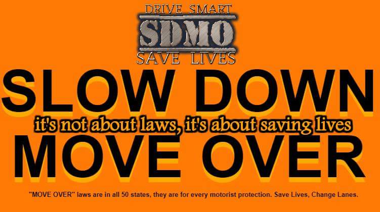 If people had been moving over, there would not be a law about moving over. #teamzero #SDMOsaveslives