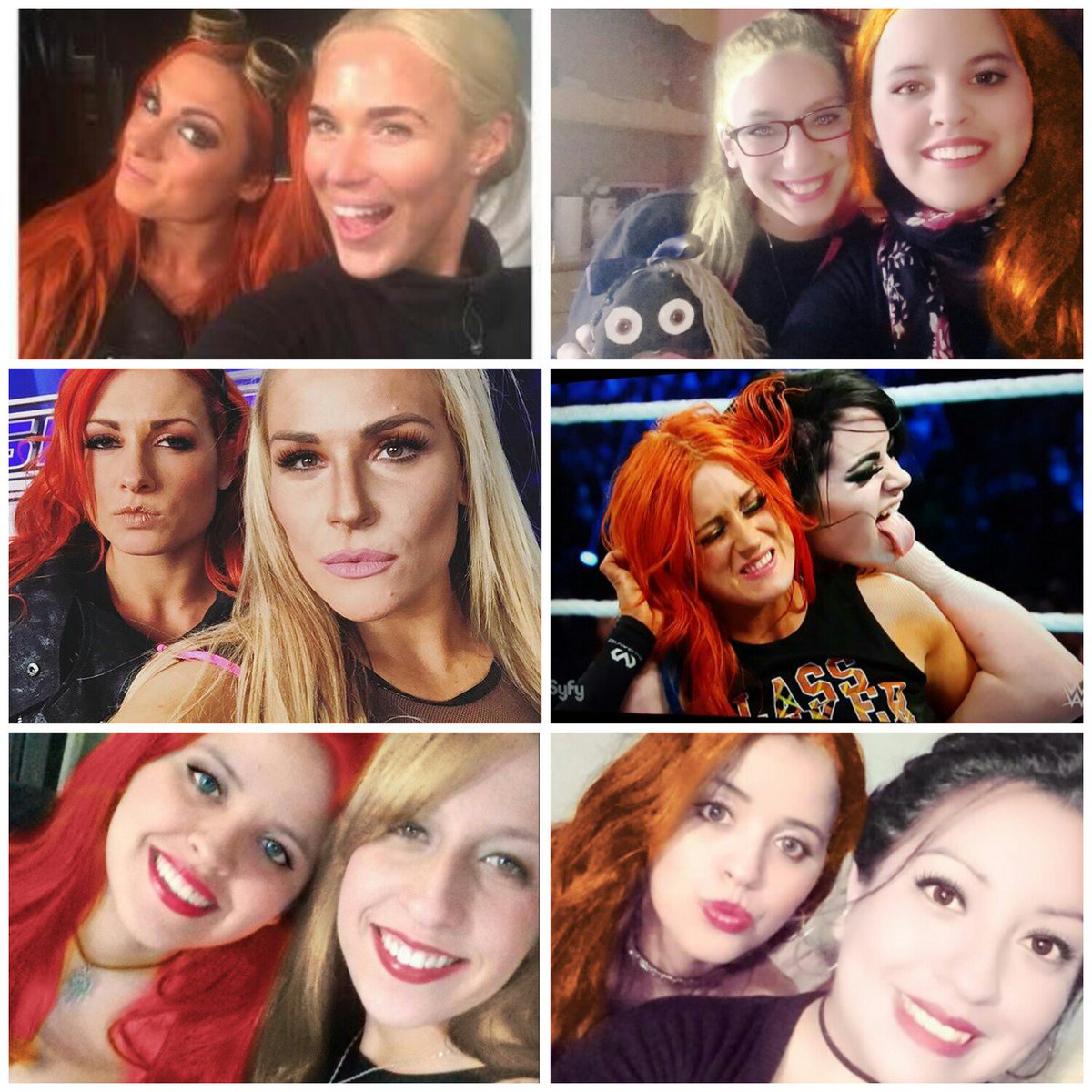 ReneeYoungARG's tweet photo. 😁😛 #WWEDivas #WWEFans #SashaBanks #AlexaBliss #BeckyLynch #BellasTwins #Natty #Paige #AJLee #LanaWWE #NikkiBella #BrieBella https://t.co/Hdcnn4xGOz