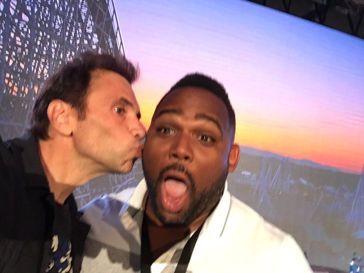 PaulMecurio's tweet photo. More pics from @UnitedStations radio boot camp. Thx to @PaulCastronovo for hook up and @MiguelFuller and others for coming on stage! https://t.co/yFJh2x6O5Z