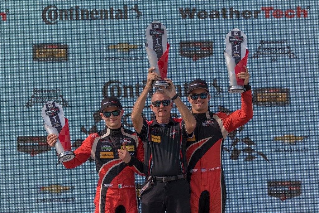 Oreca's tweet photo. Congrats to @FrenchRacing38 @PatricioOWard and Performance Tech Motorsports for the title in IMSA PC Challenge🍾👊🤩. https://t.co/DEPqXe2FKB https://t.co/LnEpFf3RYv