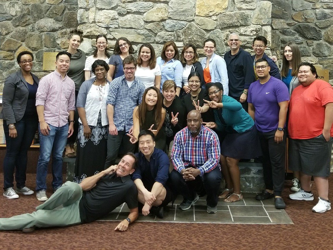 CoroNewYork's tweet photo. The 2017 cohort of ICLP works with immigrant communities across the city - from the South Bronx to Staten Island. https://t.co/vDL6Emrbax https://t.co/wHUqlOaWYP