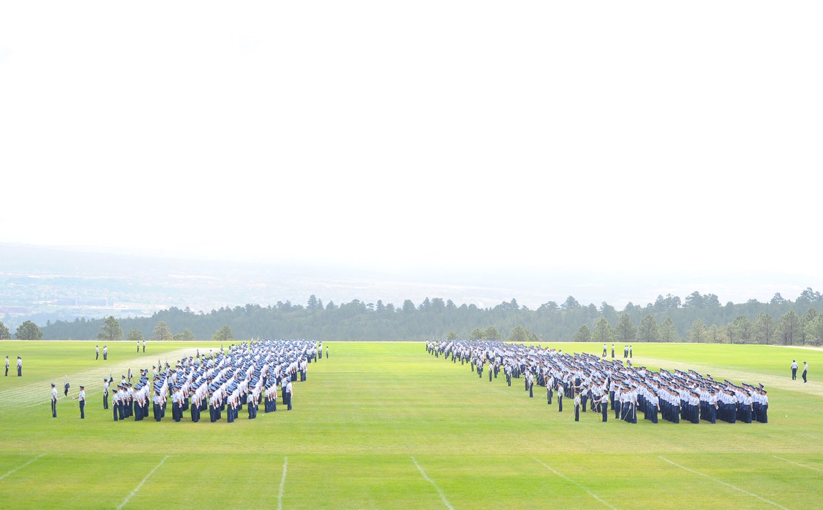 Welcome to the Cadet Wing, Class of 2021! No doubt, no fear! 🙌