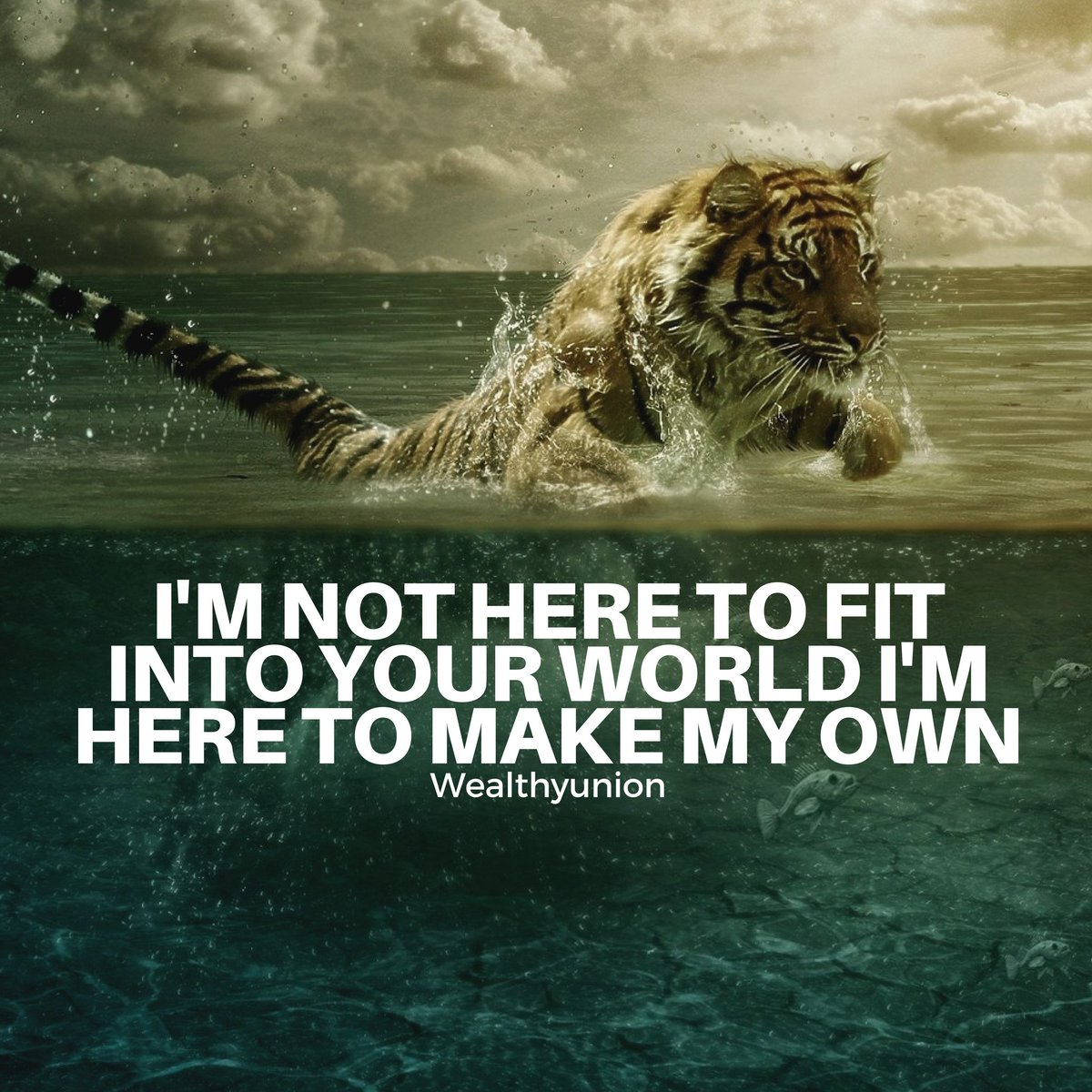 WealthyUnion's tweet image. Make your own world.
#ThursdayThoughts #success #goals #world #energy #Entrepreneur