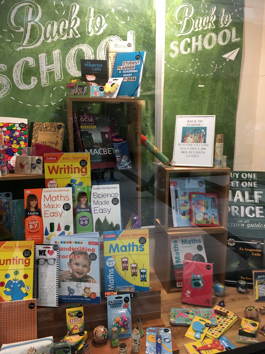WaterstonesBoT's tweet image. Come in to our shop in the middle of @CoopersSquareSC to get #BOGOHP on all #RevisionGuides! @waterstones.com #BackToSchool #books