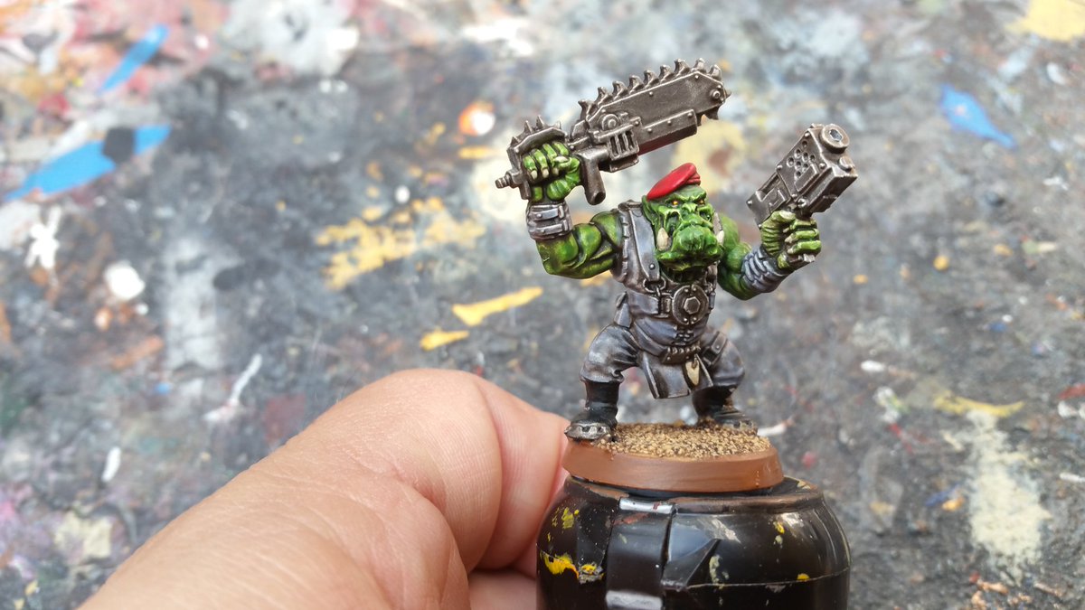 ChefoberbossM's tweet photo. Ork Yoffs (Rekruten) fΓΌr shadowar Armageddon fast fertig. Die KΓΆpfe sind von SPELLCROW.
#Warhammer40k
#spellcrow
#shadowar https://t.co/qKHjjcjiJS
