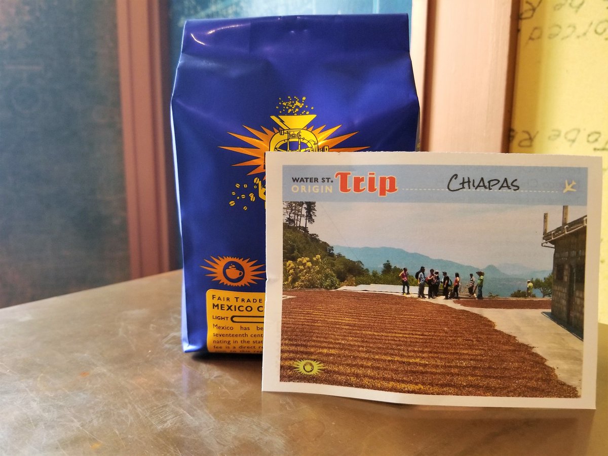 waterstcoffee's tweet photo. Get a taste of Mexico with our new Fair Trade Organic Mexico Chiapas CESMACH offering. During Mexico's Harvest...https://t.co/24SRY1t4F0 https://t.co/6wvURINZXX