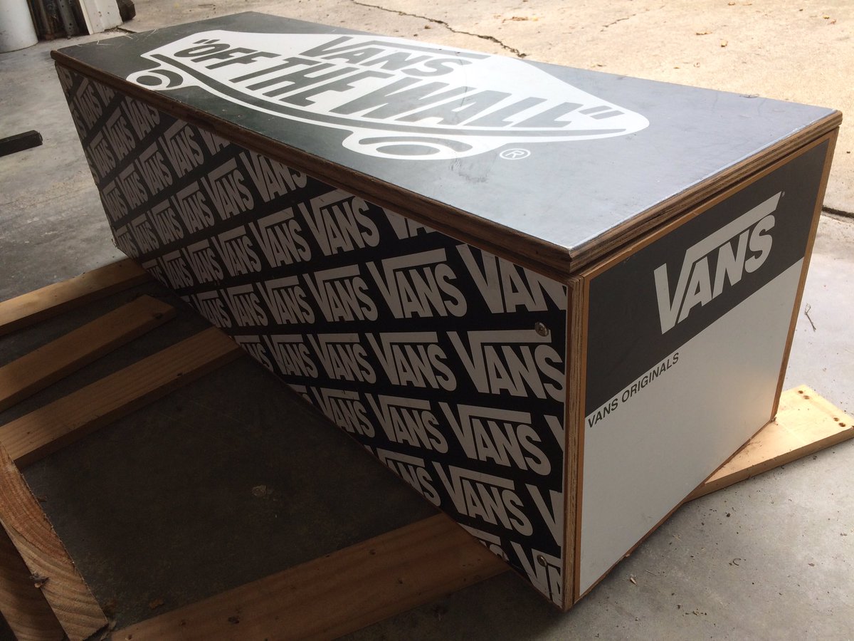 Put this Vans storage box at the foot of the bed or use it as a coffee table. Who knows.