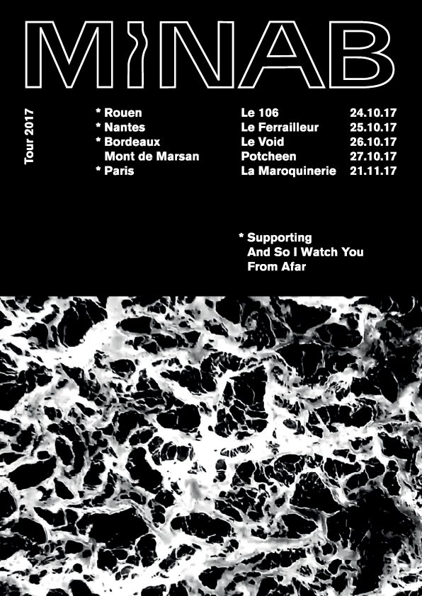 〰 We will be supporting the mates from <a href="/ASIWYFA_BAND/">ASIWYFA</a> for the french part of their tour. 
See you there.