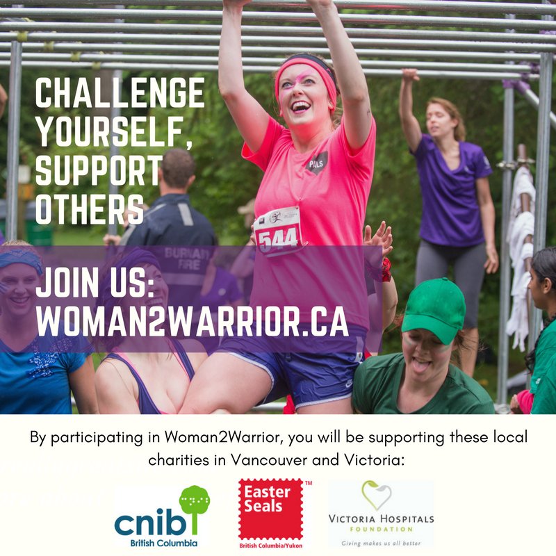 Warriors wanted! Register TODAY for <a href="/Woman2WarriorBC/">Woman2Warrior</a> #Vancouver Sept 30 - proudly supported by Used! ow.ly/Oluz30eg3au #woman2warrior