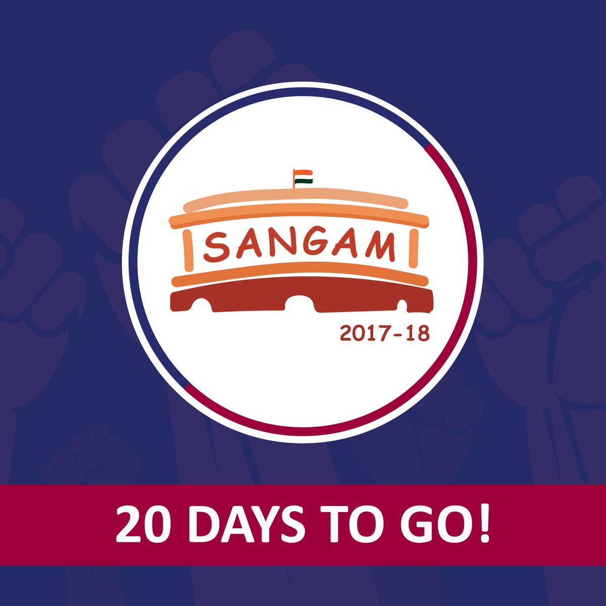 SangamFest's tweet photo. 20 Days to Go! #ItsTimeForSangam https://t.co/8juLlPrI8I