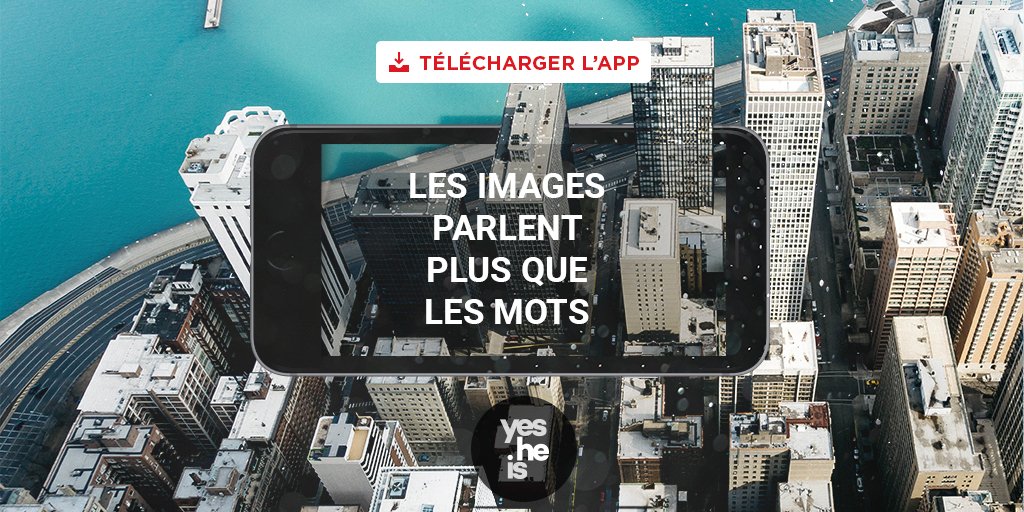 fryesHEiscom's tweet photo. On réagit plus à une image qu'à un texte, pas vrai ? 
Saisis l'occasion de partager ta foi en vidéo en téléchargeant l'app yesHEis.
#yesHEis https://t.co/KFVZP0g7Zj