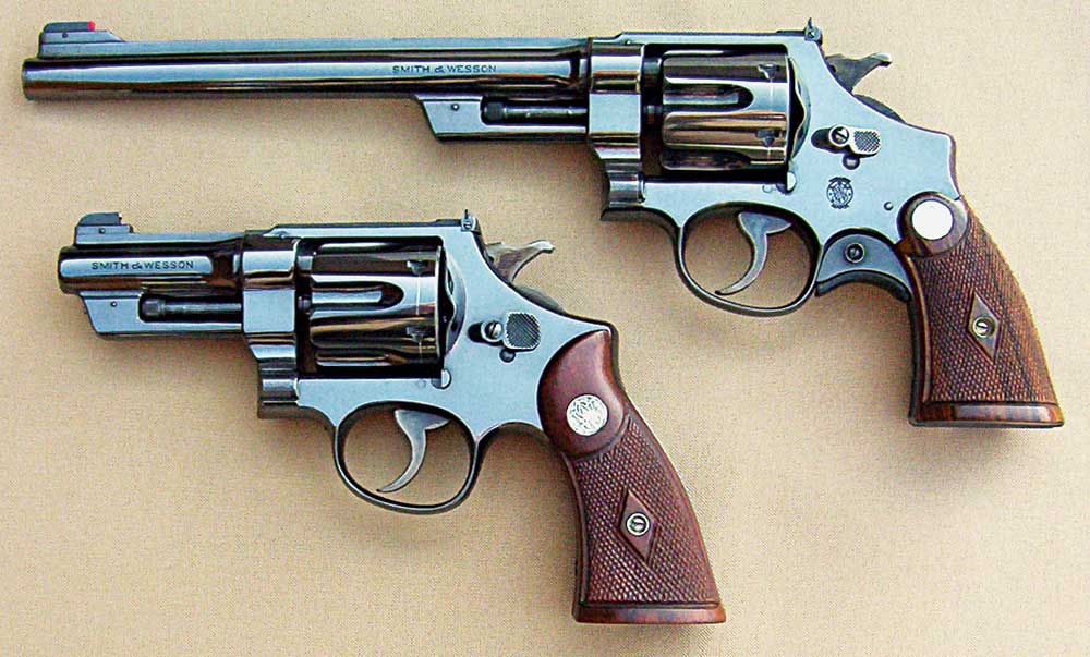 GunDigest's tweet photo. Classic Guns: The Smith &amp; Wesson .357 Magnum: https://t.co/rdLgOBoDiB https://t.co/vsMYjPQOic