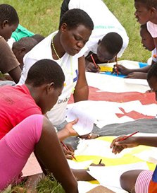 For Irene, art provides a vision for a future full of peace, promise and happiness. hopenorth.org/stories/#irene