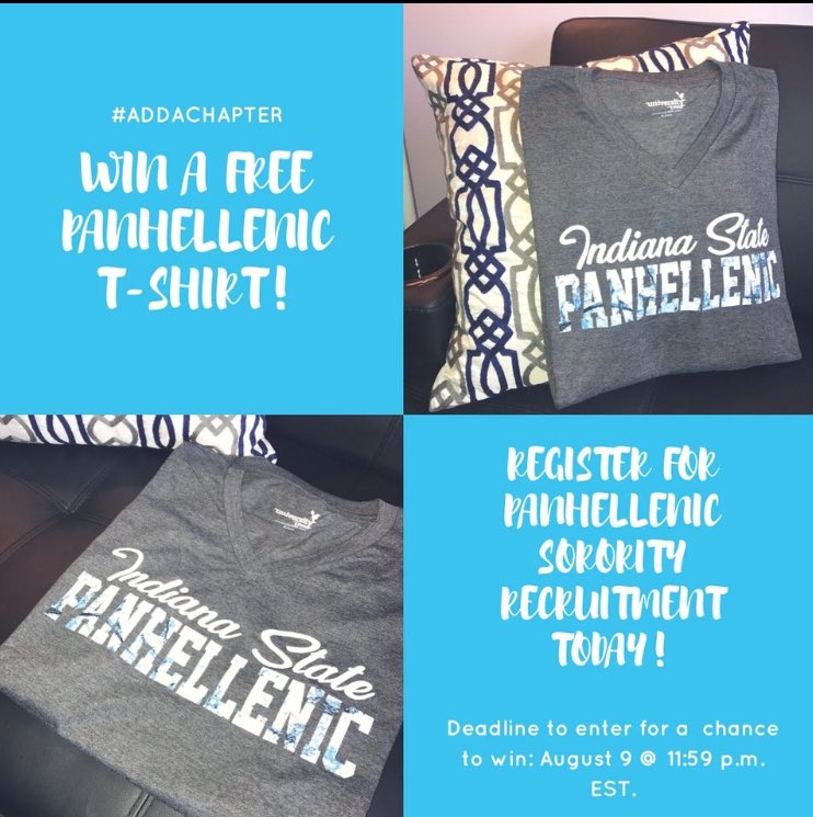 TaylorAtState's tweet image. Register for sorority recruitment today for a chance to win a FREE Panhellenic shirt! Link in Bio 💕