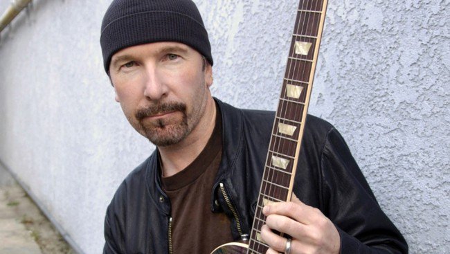  Happy birthday to The Edge! (U2)   