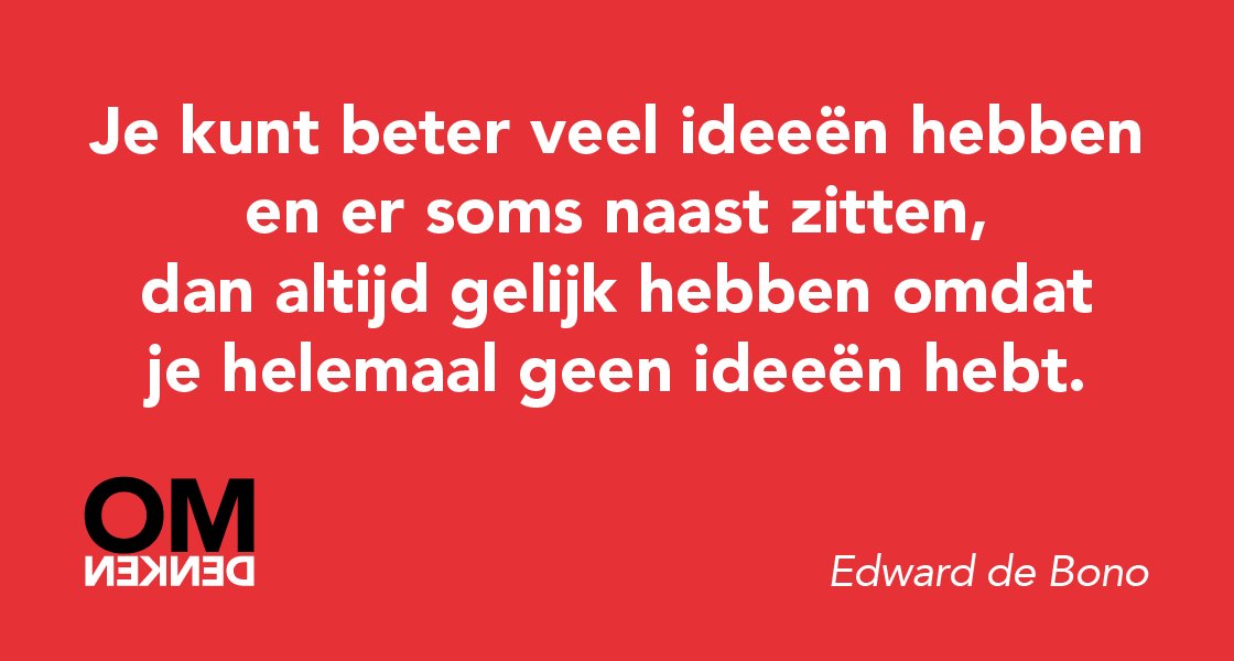 Omdenken (@omdenken) on Twitter photo 