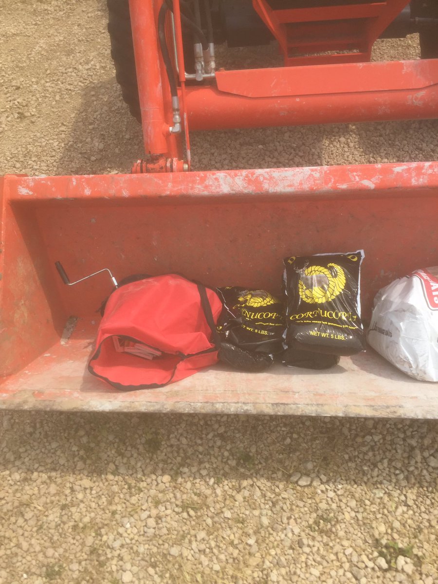 Got some @d_cornucopia in the ground this weekend! Now just need some rain in the forecast!