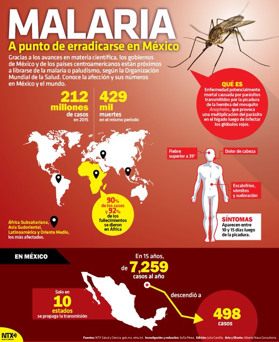 México y Centroamérica están cerca de erradicar la malaria  Diario El 