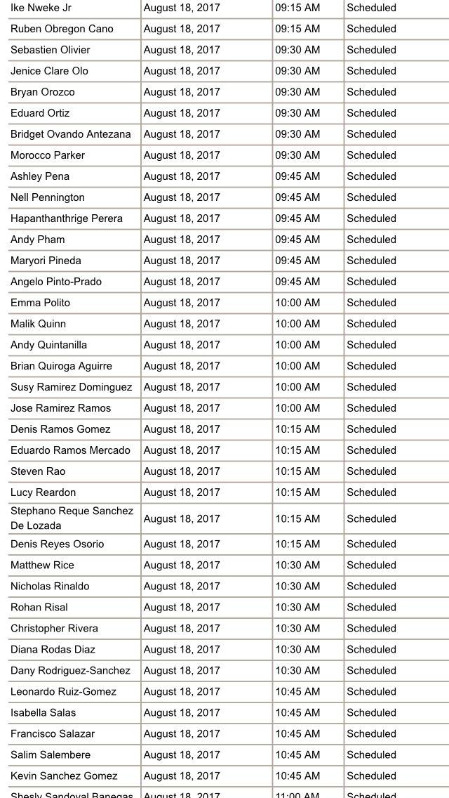 AEHS2018's tweet photo. Senior Portrait makeup dates!! Please do what you can to make your date! (Pt. 2, if you're not in these, check my other tweet) https://t.co/6qXkXg28LY