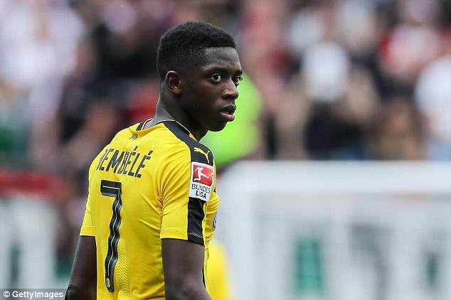 NeoMessi10's tweet photo. Los barcelonistas que no les convence Ousmane Dembele (20) recuerden que Neymar con 20 años no era mejor que el francés del Dortmound. https://t.co/8F0DVMPv83