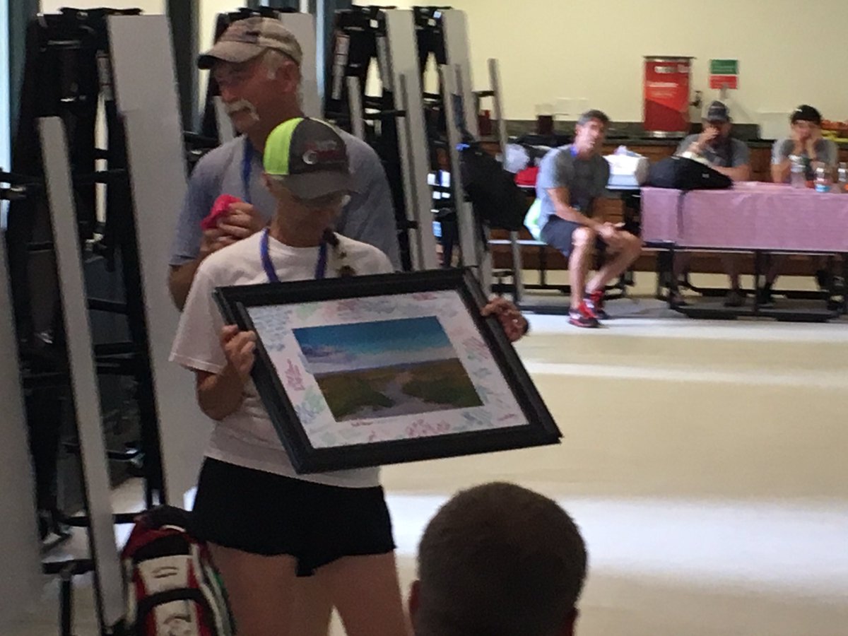 NCFDChief's tweet photo. Camp Director Jill Evans, receiving a standing ovation as she is recognized for her many years of leading "Camp Can Do". https://t.co/zHpPpRGiJu